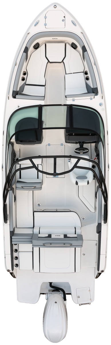 Overhead view of the  Chaparral SSX 4 OB 