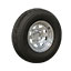 Spare Tire Kit - Galvanized Wheel